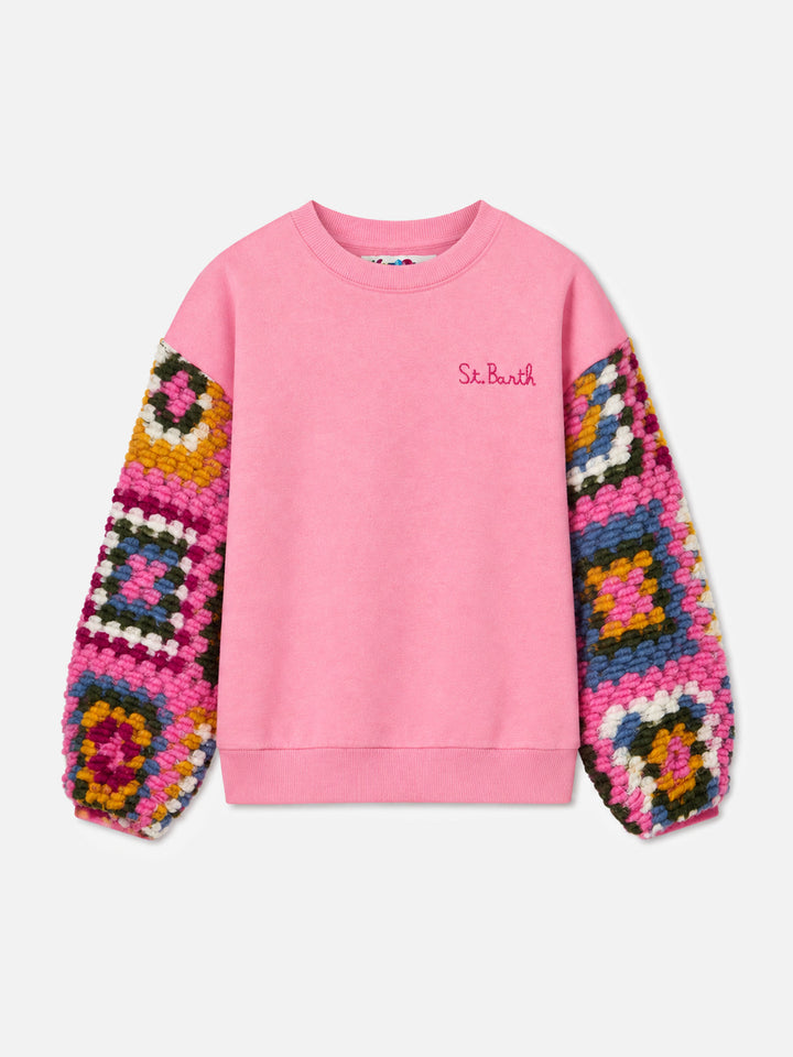 Felpa Lumiere Jr rosa 