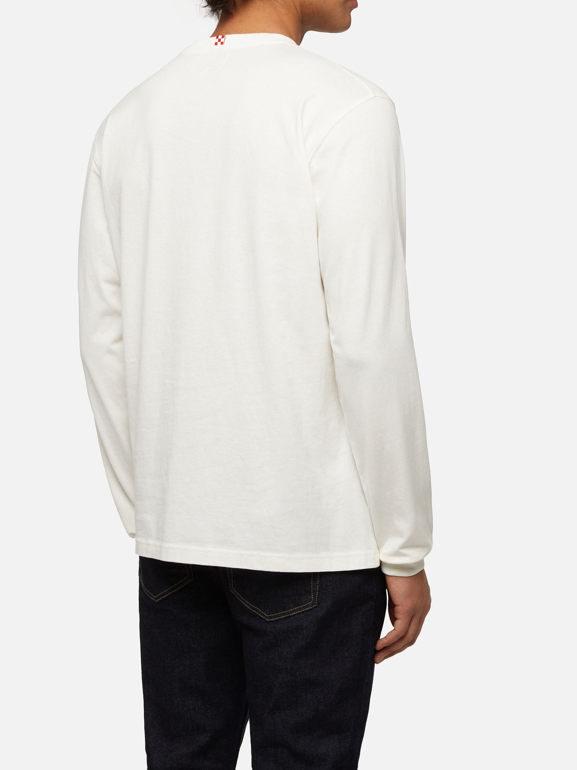 Winter cotton t-shirt Luton with car and chalet print - MC2 Saint Barth