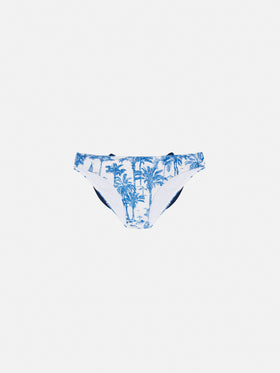 Madame swim briefs with bow and toile de jouy print - MC2 Saint Barth