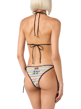Bikini a triangolo all'uncinetto da donna Maleah con patch | BEEPY BELLA SPECIAL EDITION