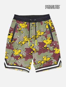 Lange Badeshorts mit Woodstock-Print | WOODSTOCK – PEANUTS™ SONDEREDITION