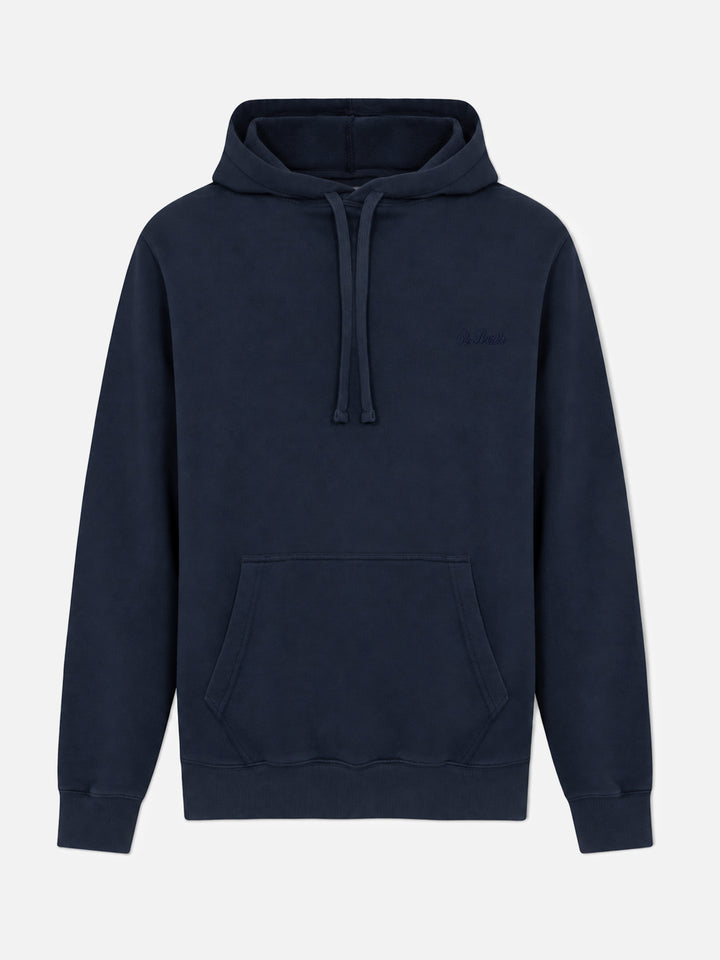 Kapuzen-Sweatshirt Manhattan mit Logostickerei 