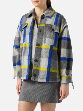 Damen-Overshirt mit Fransen