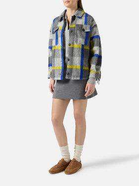 Damen-Overshirt mit Fransen