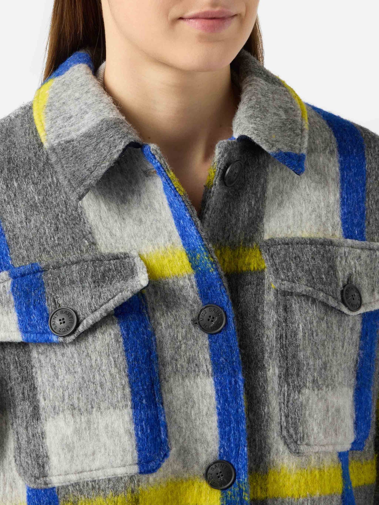 Damen-Overshirt mit Fransen