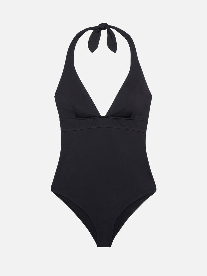 Marylin black one-piece swimsuit