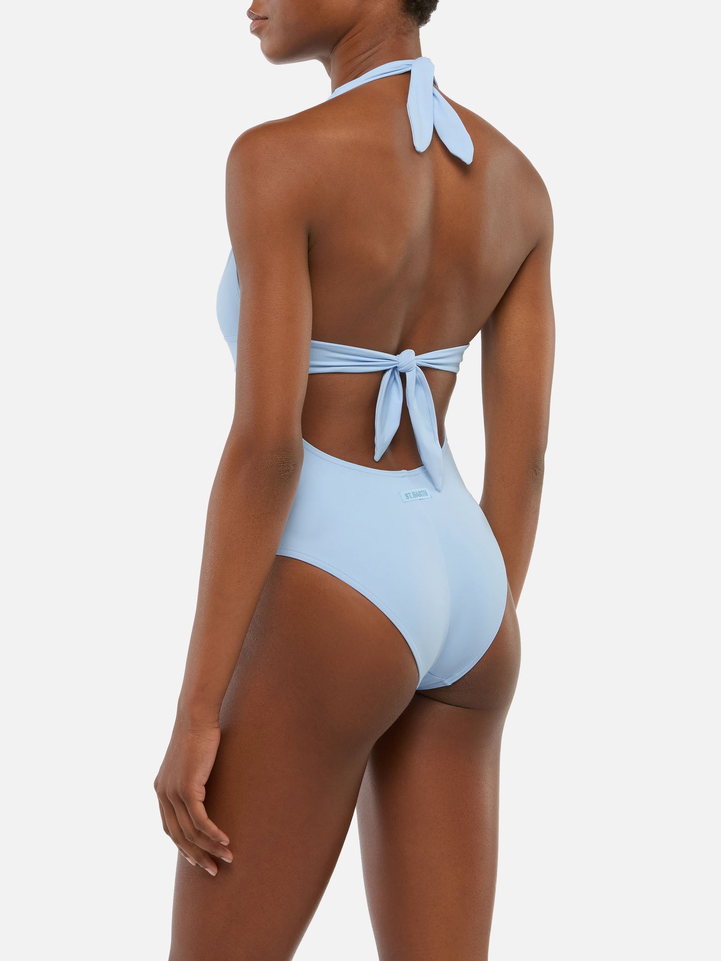 Hellblauer Badeanzug Marylin