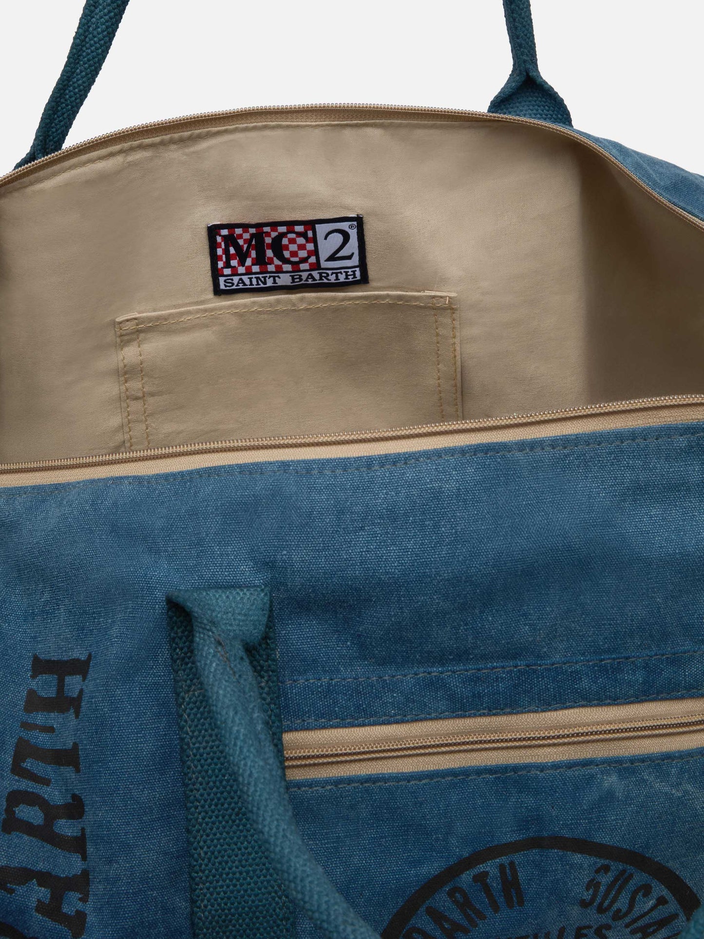 Borsone da viaggio denim Maxime