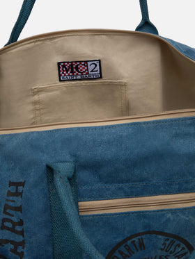 Borsone da viaggio denim Maxime