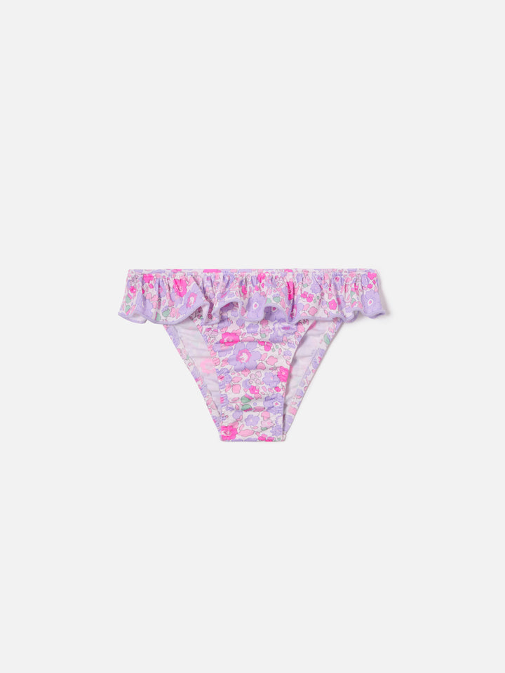 Melly floral print swim briefs | Made with Liberty Fabric