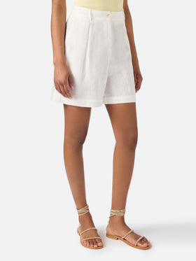 Shorts Maggy de lino White 