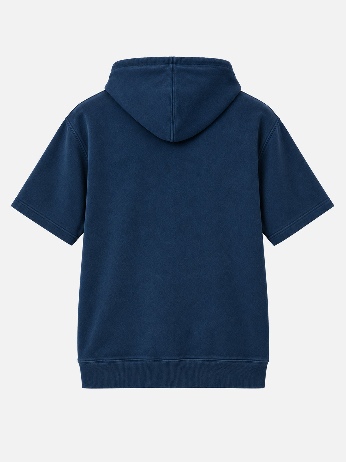 Mike kurzärmeliger Hoodie in Navy 