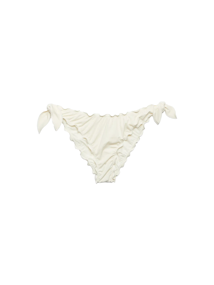 White cream classic triangle bikini Sagittarius Moon - MC2 Saint Barth