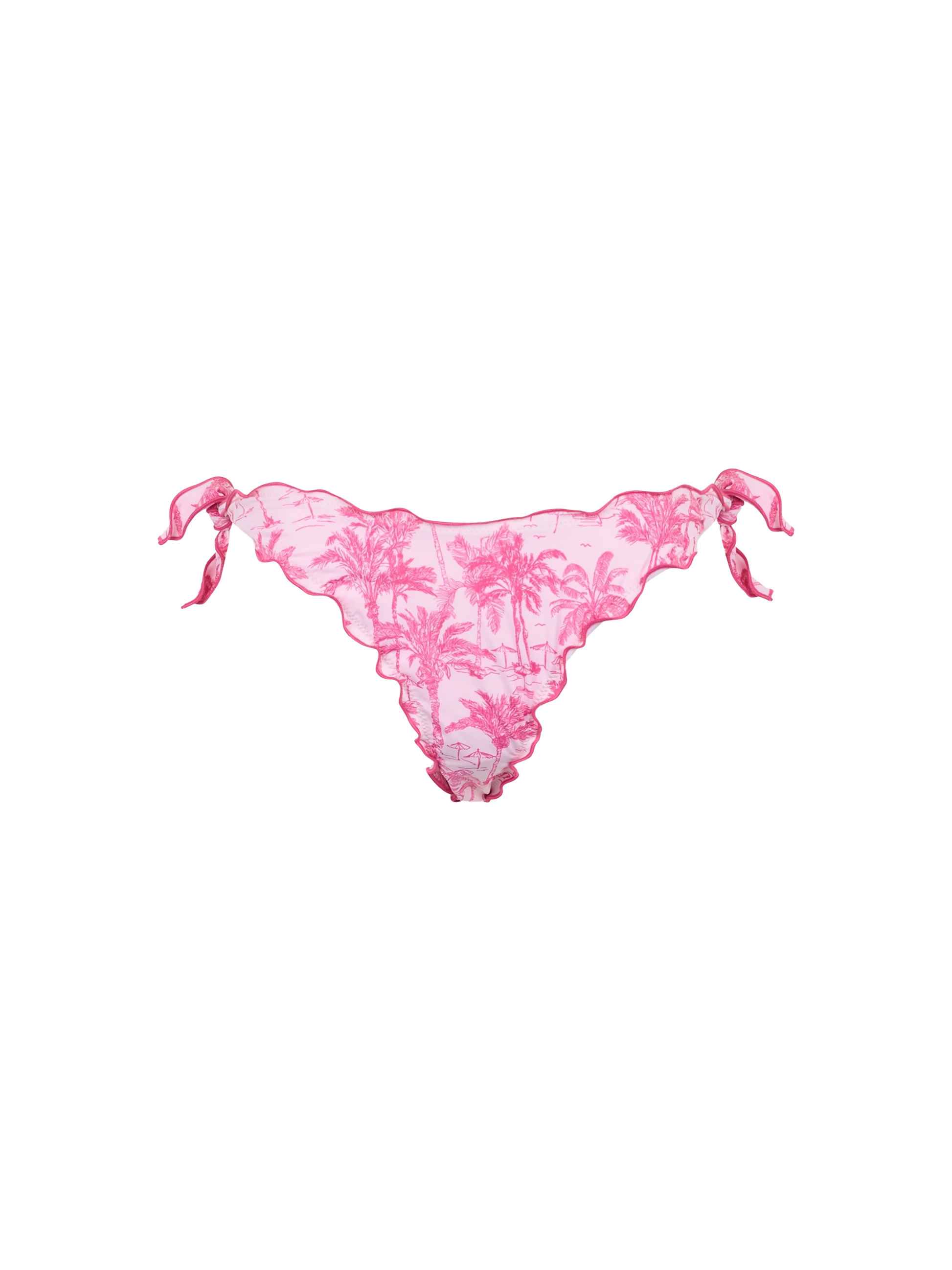 Woman Toile de Jouy classic swim briefs Moon - MC2 Saint Barth