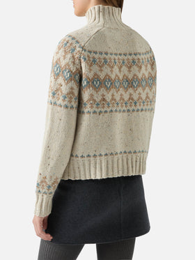 Myra donegal Fair Isle turtleneck