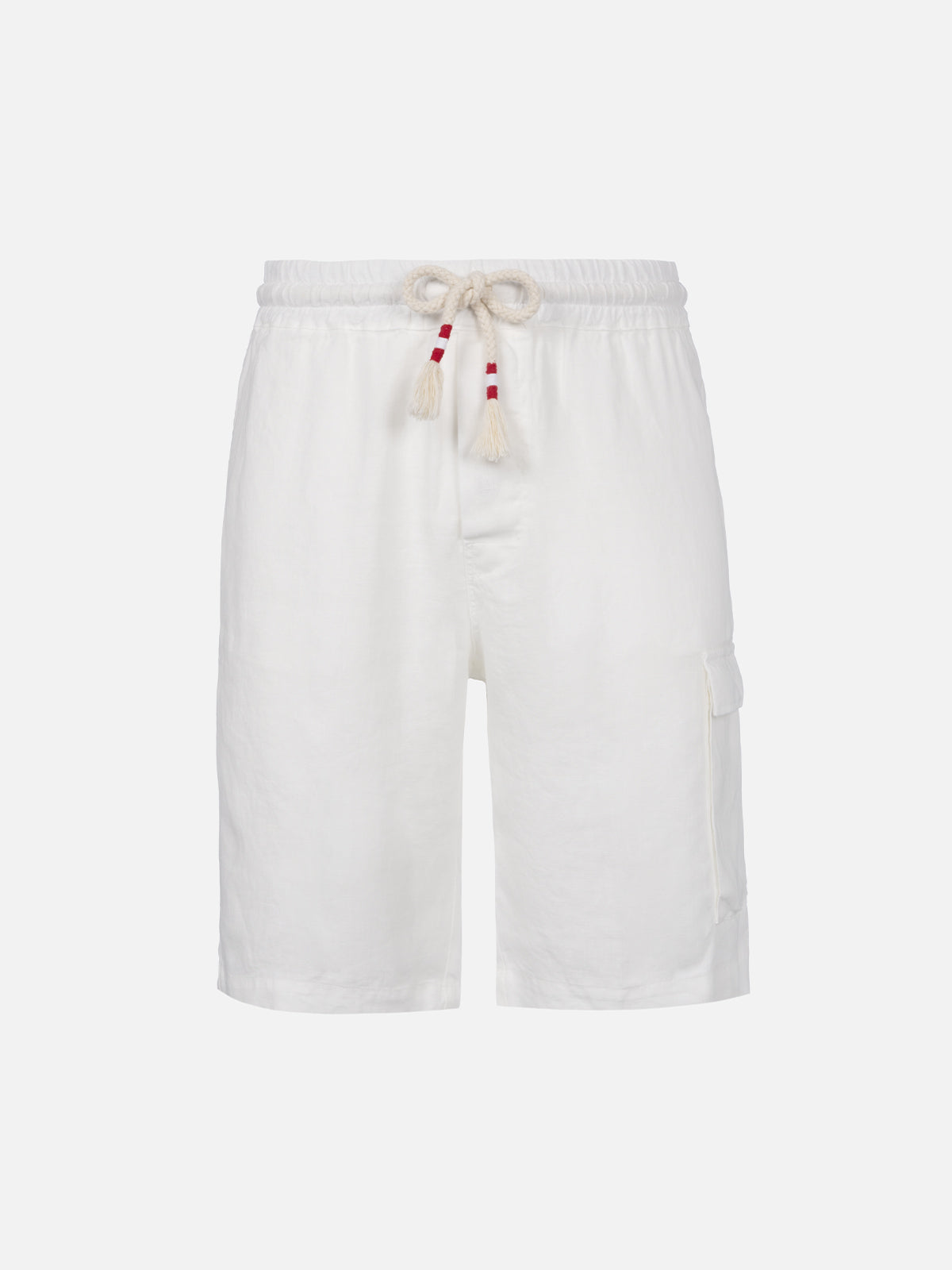 White linen bermuda Marseille - MC2 Saint Barth