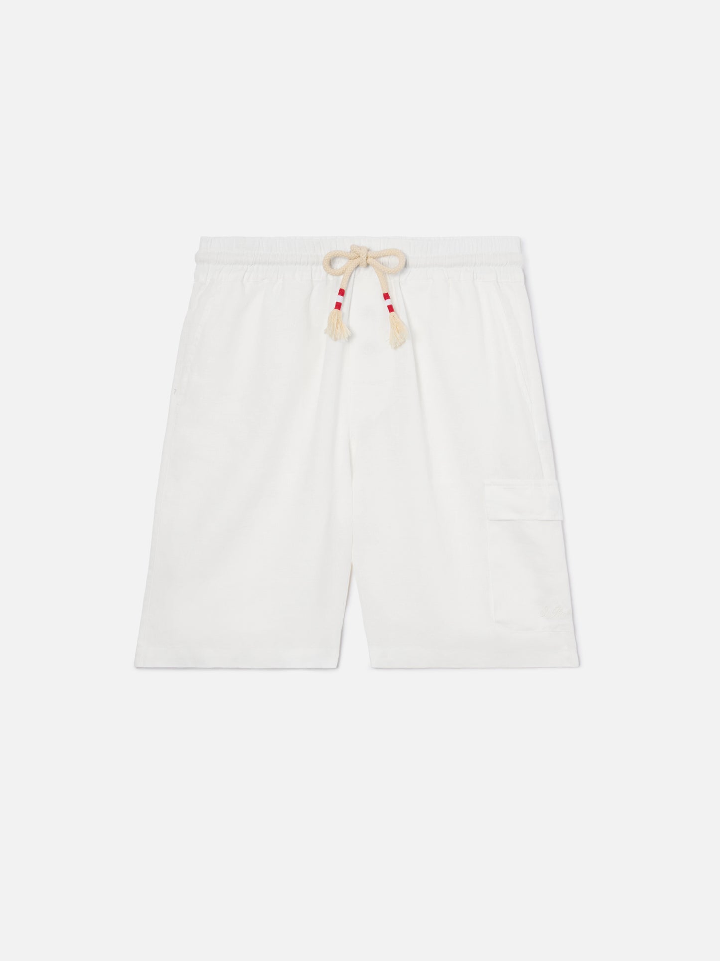 White linen bermuda Marseille