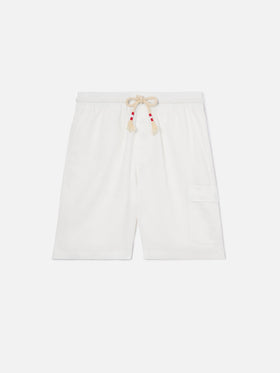 White linen bermuda Marseille