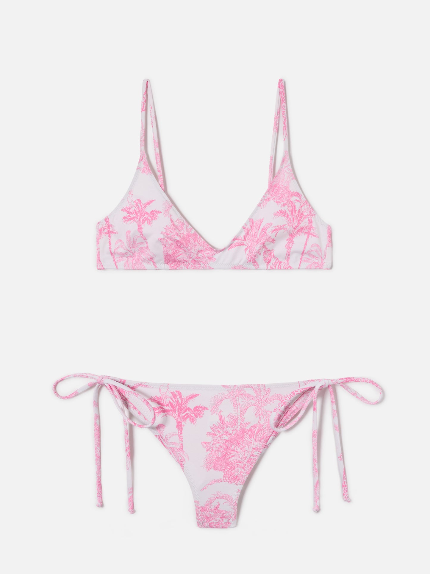 Bikini rose Paloma Marielle toile de jouy 