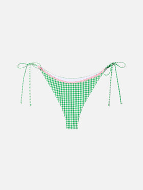 Swim briefs Marielle with gingham print