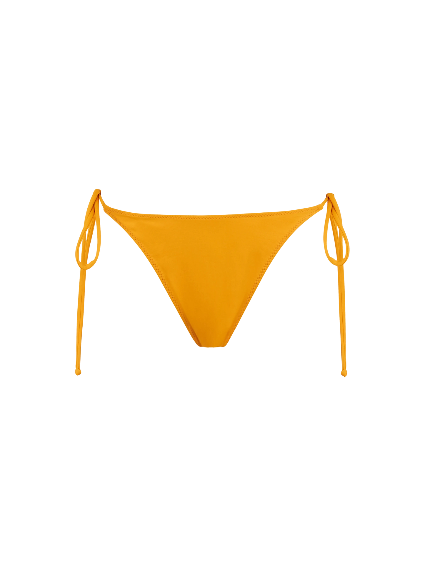 Woman ochre yellow classic swim briefs Marielle - MC2 Saint Barth