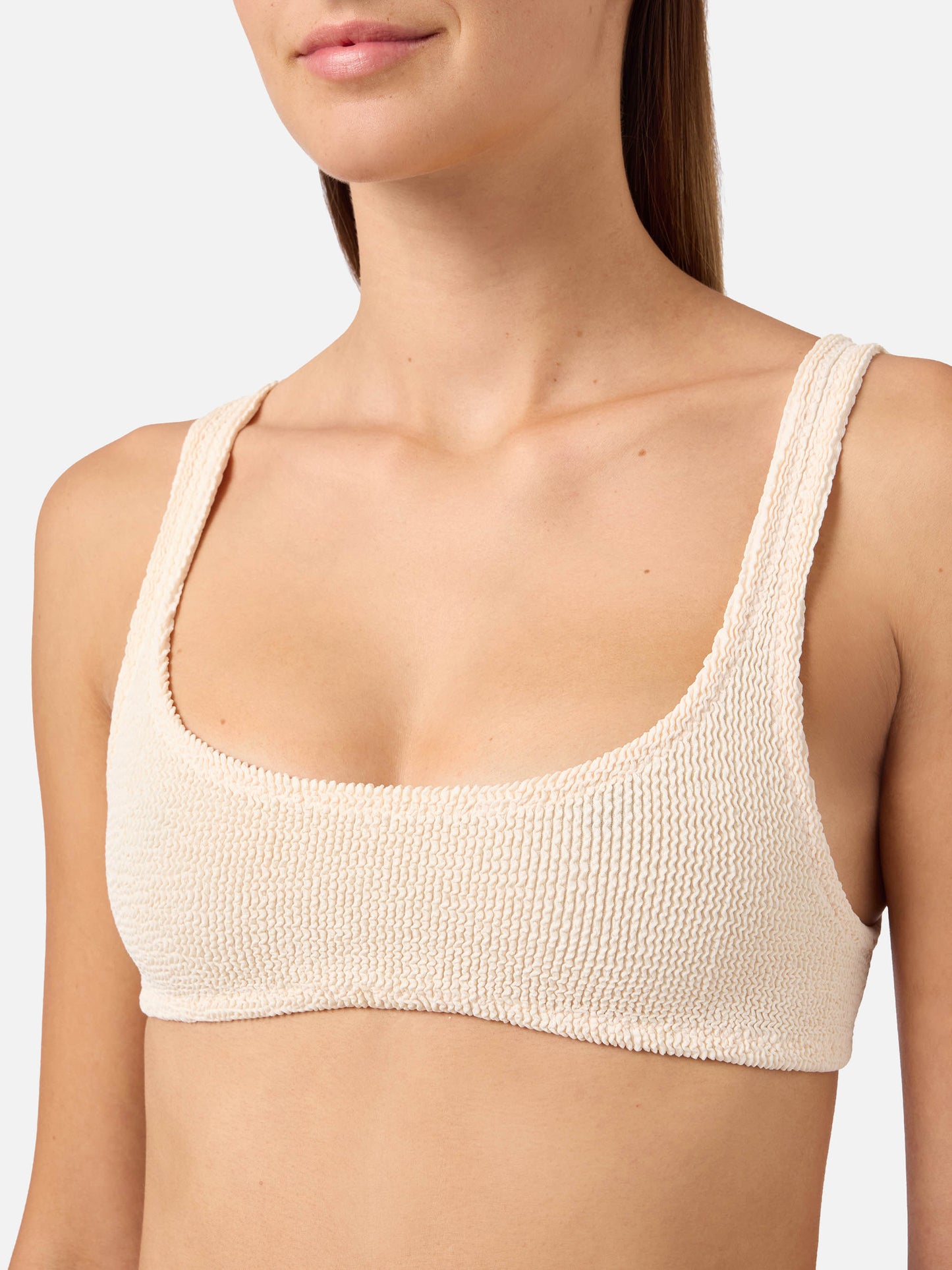 Bikini froissé beige Naima Naomi 