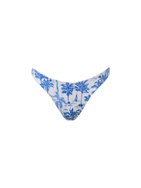 Naomi cheeky swim briefs with toile de jouy print - MC2 Saint Barth