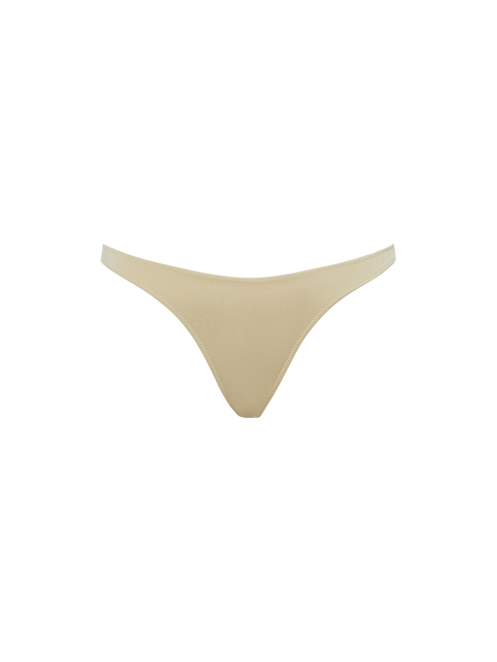 Naomi shimmer gold cheeky swim briefs - MC2 Saint Barth