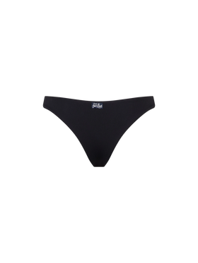 Black ribbed cheeky swim briefs - MC2 Saint Barth