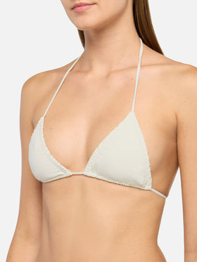 Bikini a triangolo Nilly Nalu color crema