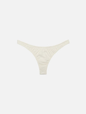 Nalu cream cheekiest swim briefs