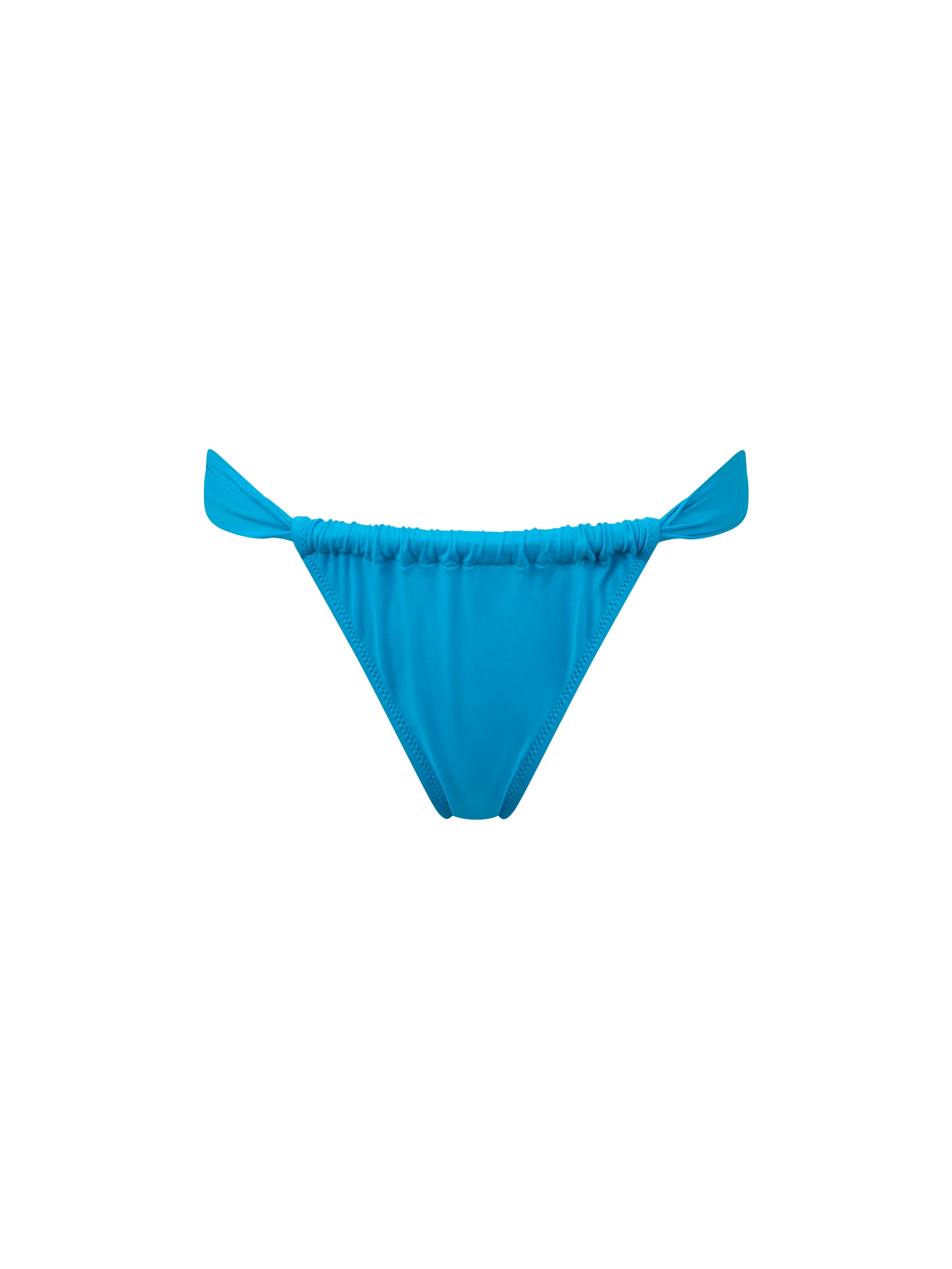 Woman turquoise cheekiest swim briefs Noelle - MC2 Saint Barth