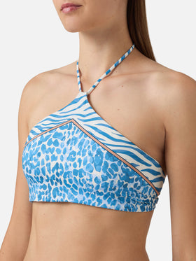 Bikini Nairobi Marielle multicolore à imprimé animal safari 