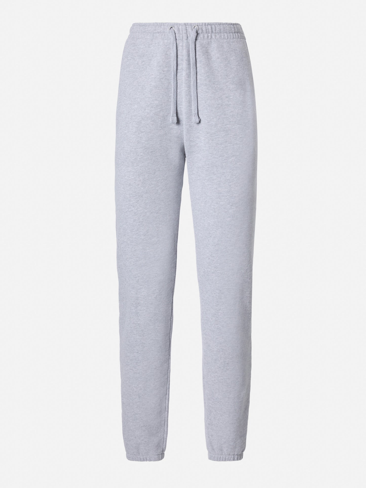 Jogginghose Odalys aus grauem Baumwollfleece 