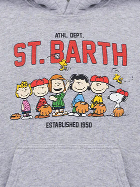 Boy grey sweatshirt Oliver with Peanuts print | SNOOPY PEANUTS SPECIAL EDITION