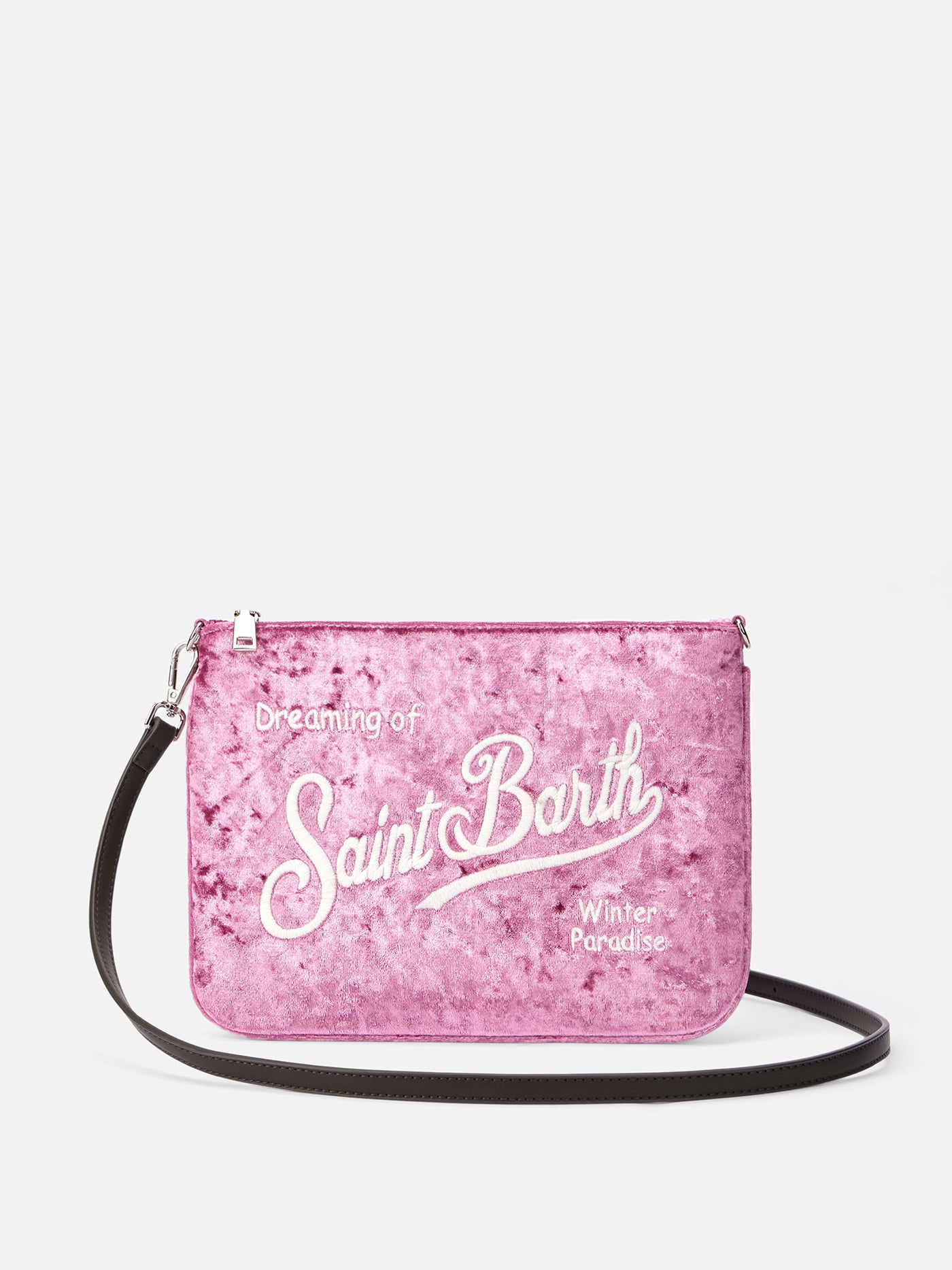 Wooly travel duffel bag Jetleg with pied de poule print