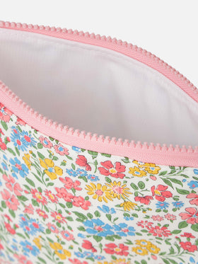 Pareasy pochette with Annabelle print | MADE WITH LIBERY FABRIC - MC2 Saint Barth