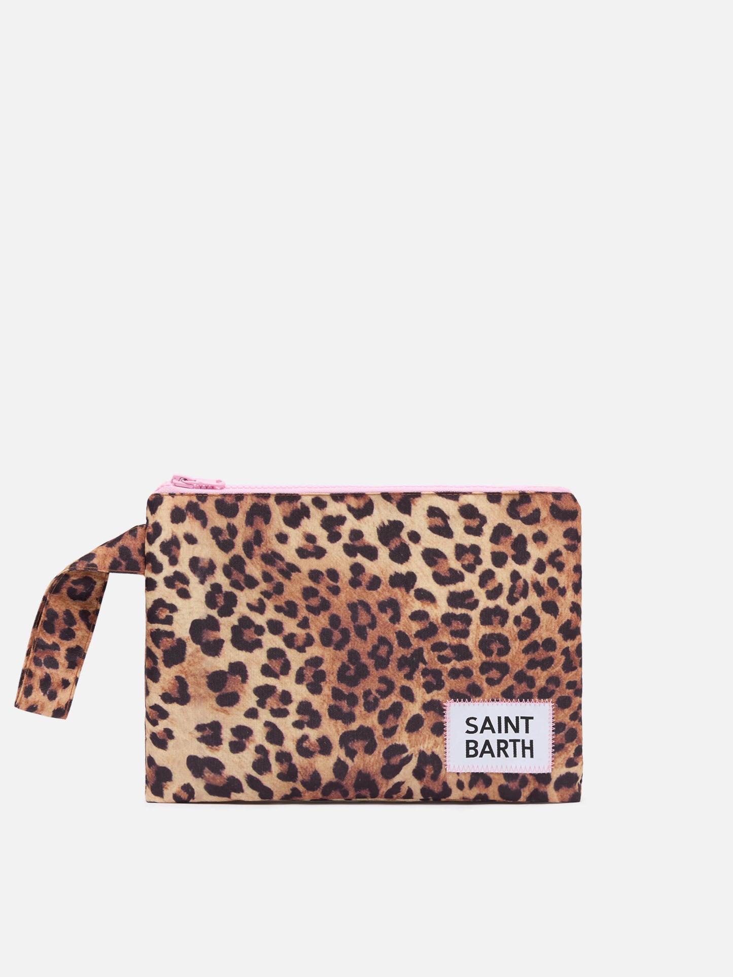 Pareasy-Pochette aus Nylon mit Animal-Print