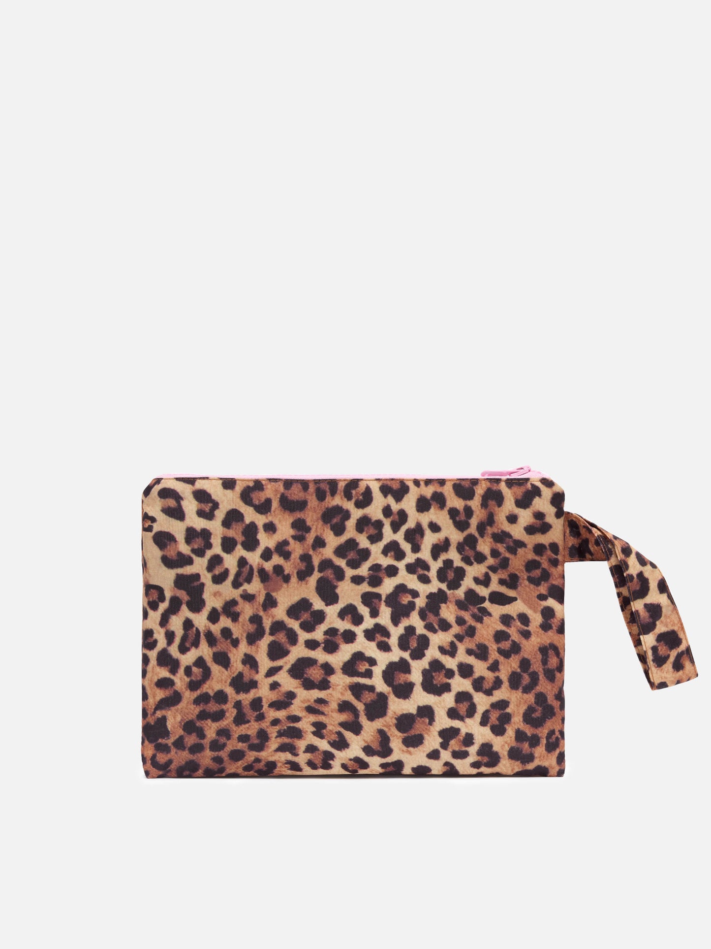 Pareasy-Pochette aus Nylon mit Animal-Print