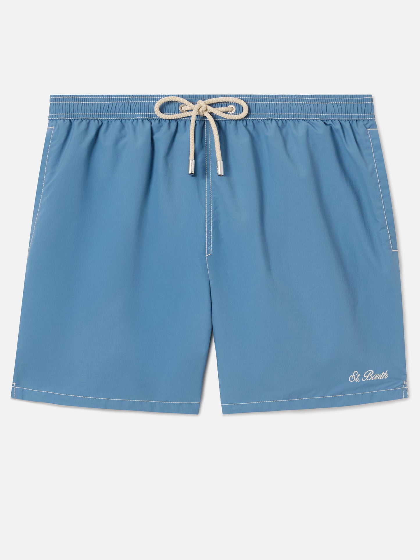 Short de bain classique Patmos en bleu poudré 