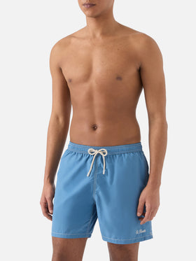 Short de bain classique Patmos en bleu poudré 