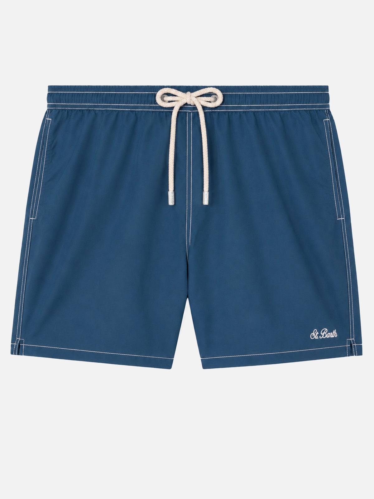 Navy blue classic light swim shorts Patmos