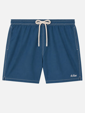 Navy blue classic light swim shorts Patmos
