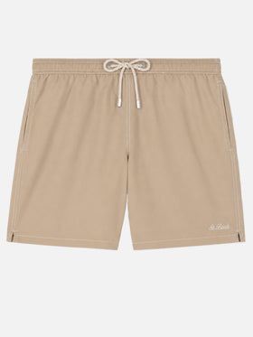 Bañador clásico Patmos en beige 