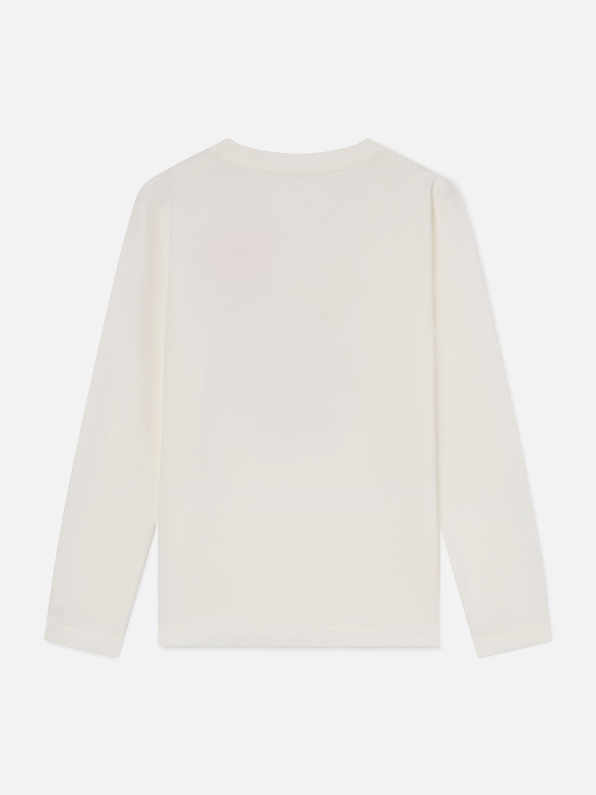 T-shirt manches longues White Penny en coton biologique avec imprimé ours en peluche 
