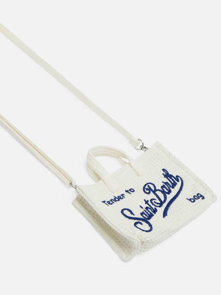 Beige honeycomb Phone Bag - MC2 Saint Barth