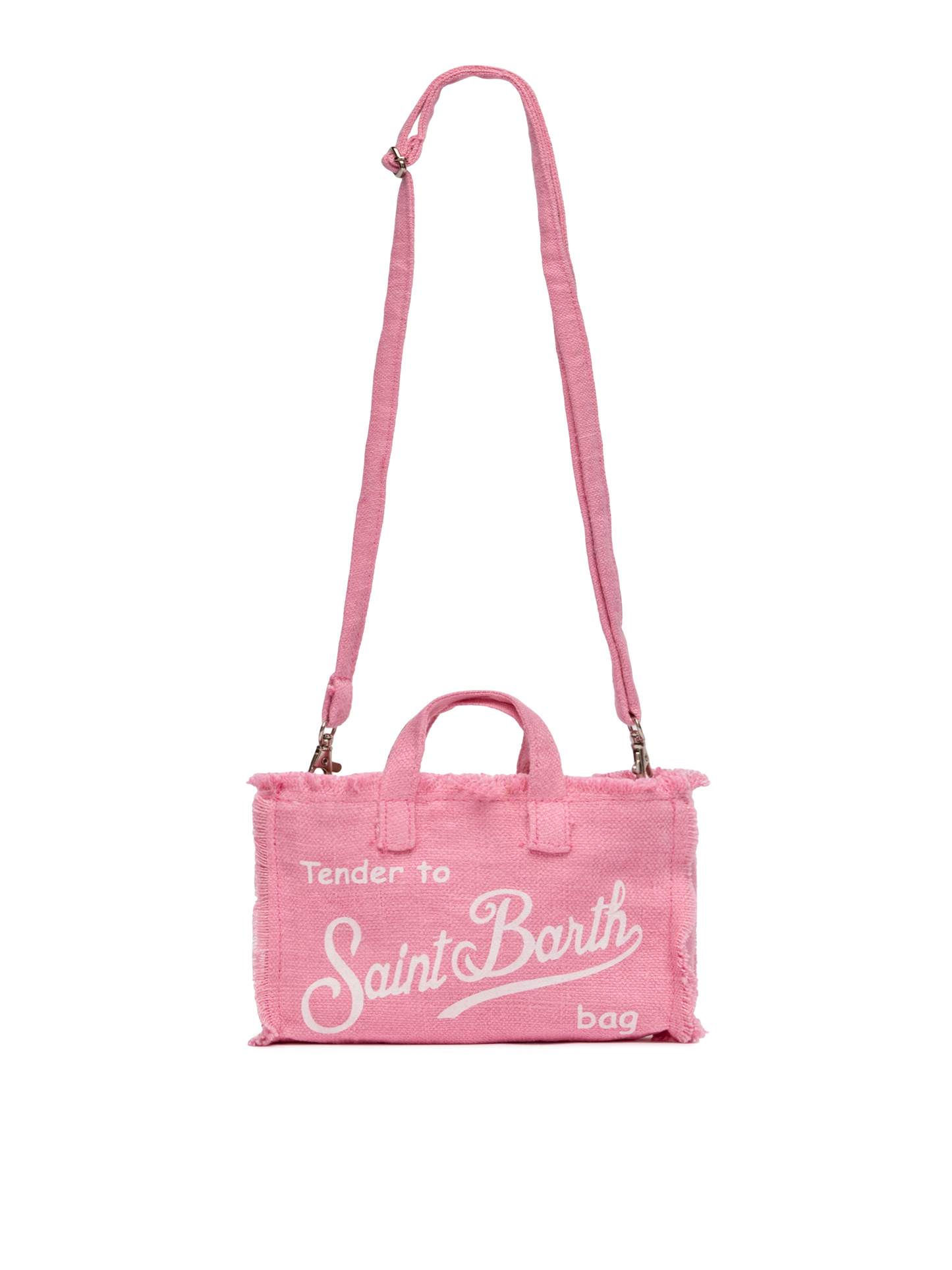 Pink linen Phone Bag - MC2 Saint Barth