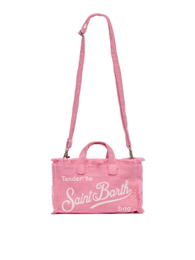 Pink linen Phone Bag - MC2 Saint Barth