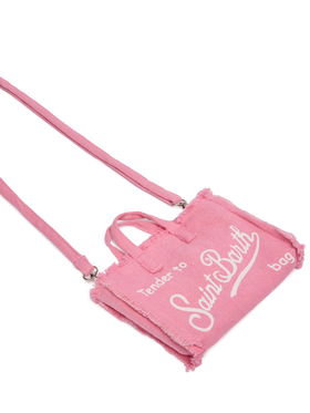 Pink linen Phone Bag - MC2 Saint Barth