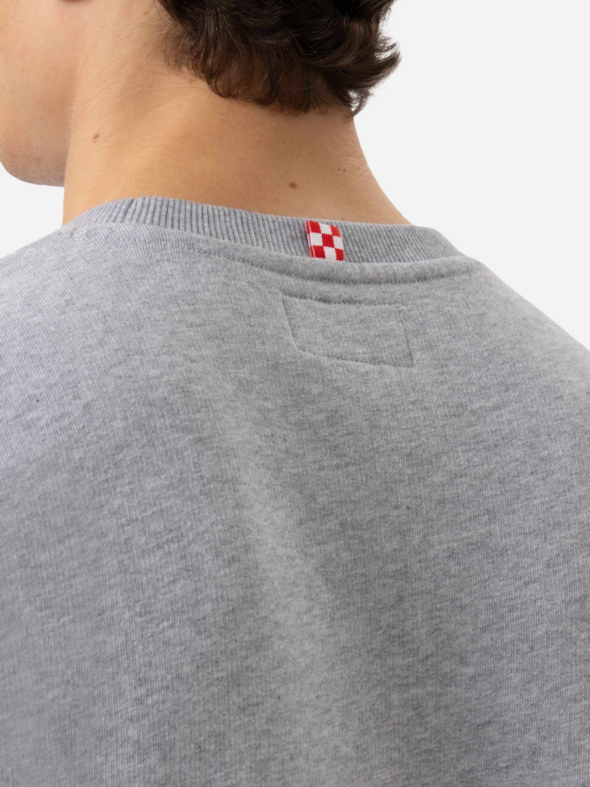 Ponza crewneck cotton sweatshirt with St. Barth Sport Club print - MC2 Saint Barth